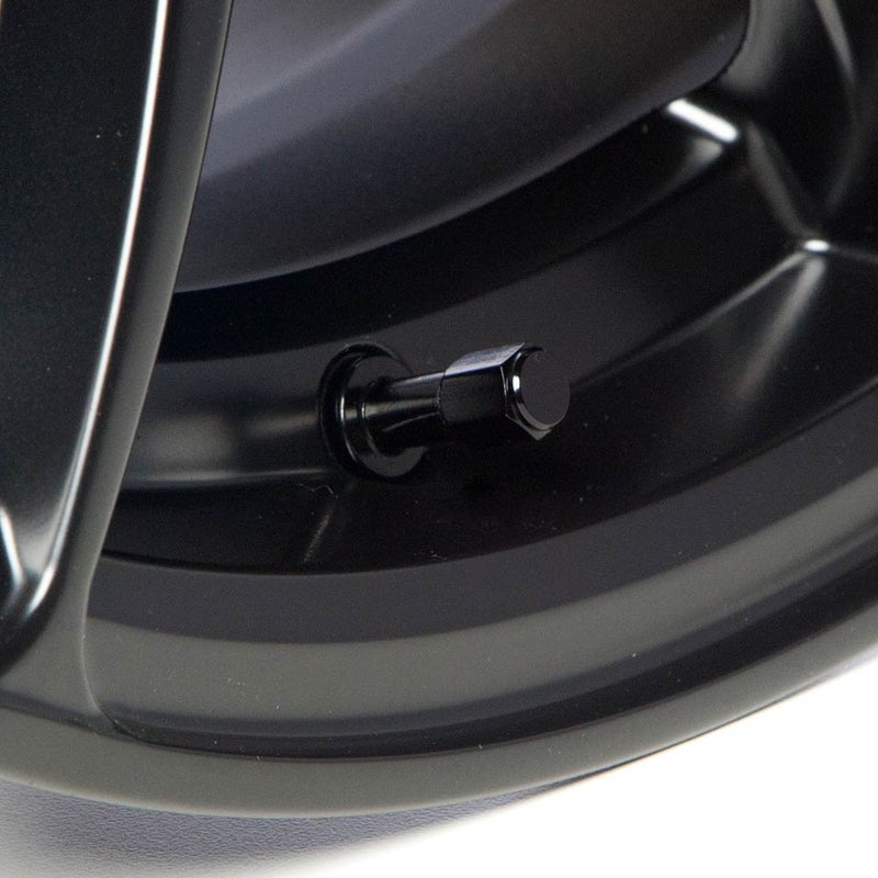 Circuit Performance VC5 Series Black Aluminum Valve Stem Caps (8 Pieces) - Image 4